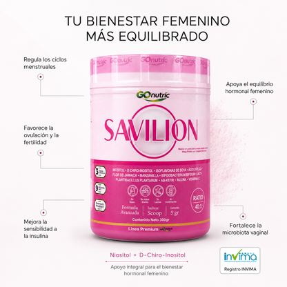 Savilion® Niositol + D-Chiro-Inositol 40:1